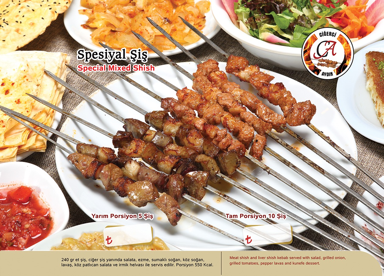 Ciğerci Aydın, Ankara ciğer, Ankara kebap, ciğerci Ankara, kebap salonu Ankara, Aspava tarzı restoran, ciğer şiş, kebap çeşitleri, Ankara yemek yerleri, paket servis ciğer