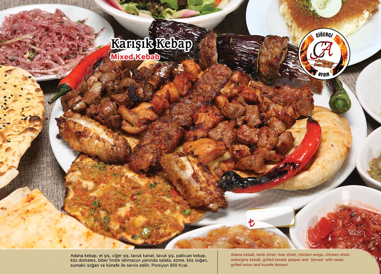 Ciğerci Aydın, Ankara ciğer, Ankara kebap, ciğerci Ankara, kebap salonu Ankara, Aspava tarzı restoran, ciğer şiş, kebap çeşitleri, Ankara yemek yerleri, paket servis ciğer